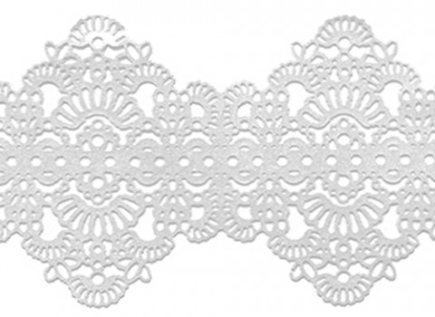 Кружево из айсинга №13 "Белое"