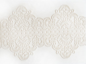 Кружево из айсинга №13 "Белое"