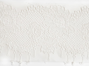 Кружево из айсинга №23 "Белое"