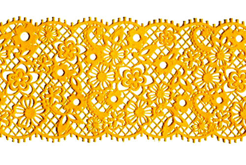 Кружево из айсинга №26 "Золото"