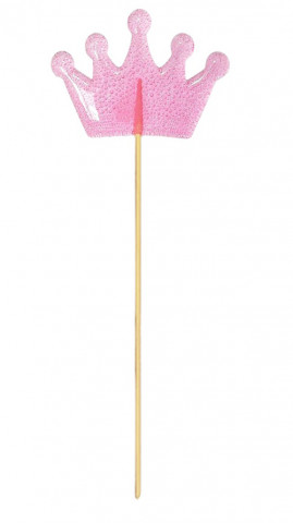 Леденец из изомальта Корона розовая