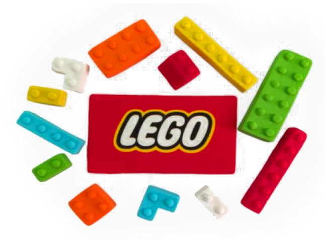 Набір цукрових топерів Лего Іриска