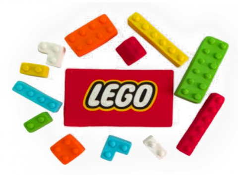 Набір цукрових топерів Лего Іриска