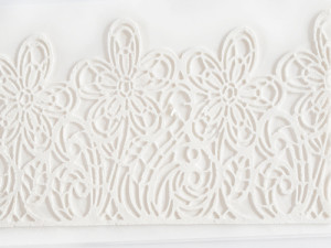 Кружево из айсинга №11 "Белое"