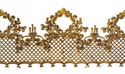 Кружево из айсинга №27 "Золото"