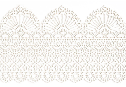 Кружево из айсинга №5 "Белое"