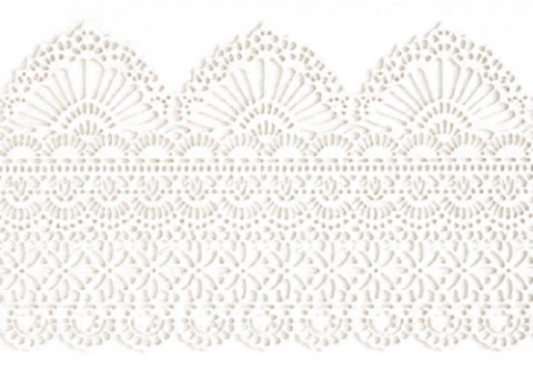 Кружево из айсинга №5 "Белое"