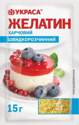 Желатин (швидкорозчинний)