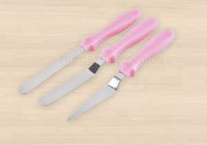 Набір кондитерських шпателів (3шт мастихіни)