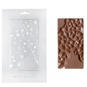 Пластиковая форма для шоколада "Битая"