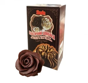 Пластичний шоколад для ліплення та обтяжки коричневий Slado 250 г