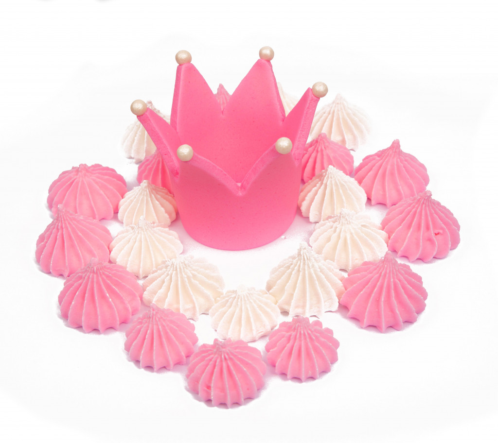 Набір цукрова прикраса Корона з безешками