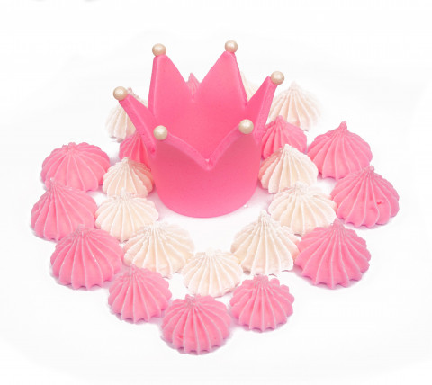 Набір цукрова прикраса Корона з безешками