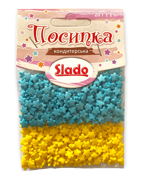 Набор посыпок цветочки 20г