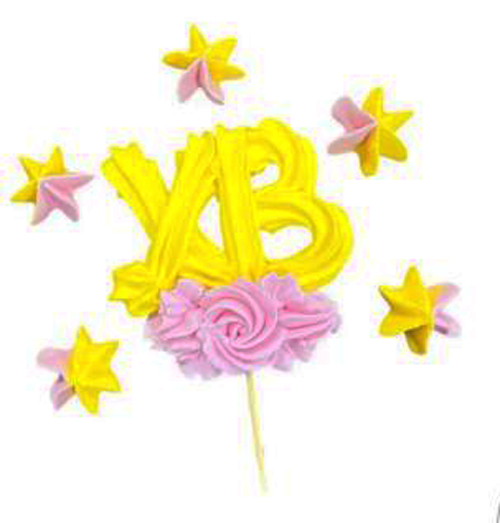 Набор “ХВ с желто-розовыми безе”