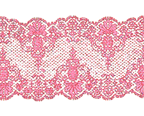 Кружево из айсинга №3 "Розовое"