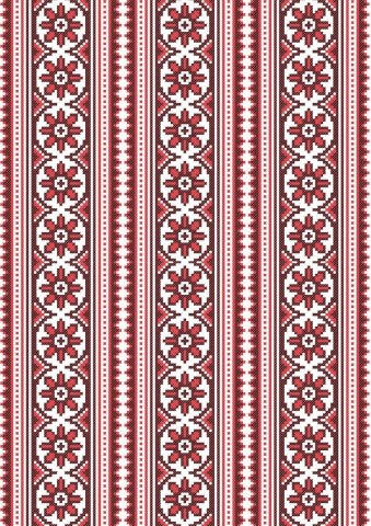 Вафельна картинка "Вишивка №52"