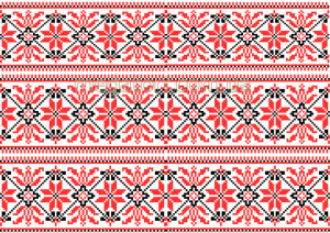 Вафельная картинка "Вышивка №54"