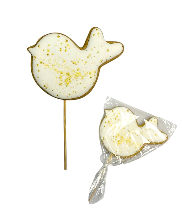 Пряник-топер Пасхальний пташечка сяюча