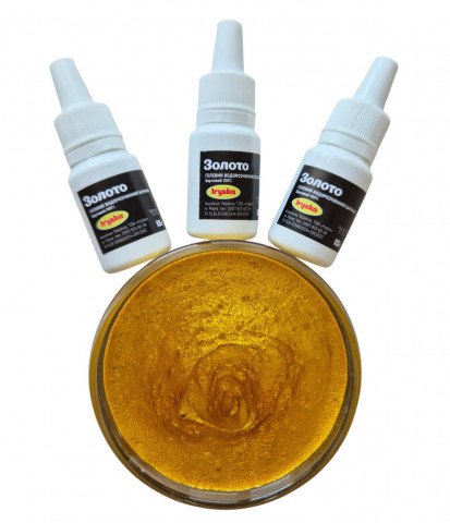 Гелевий барвник Iryska "Золото" 15г