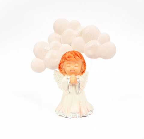 Цукрова прикраса Янголятко біле