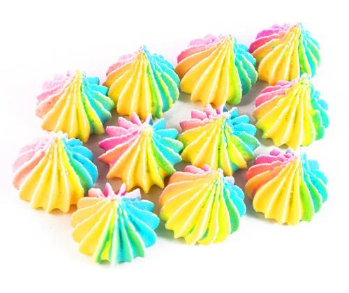 Безе мини сахарные Радуга (11шт)