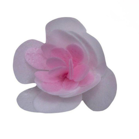 Вафельна квітка Примула рожева d-4,5см