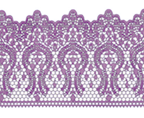 Кружево из айсинга №18 "Лаванда"