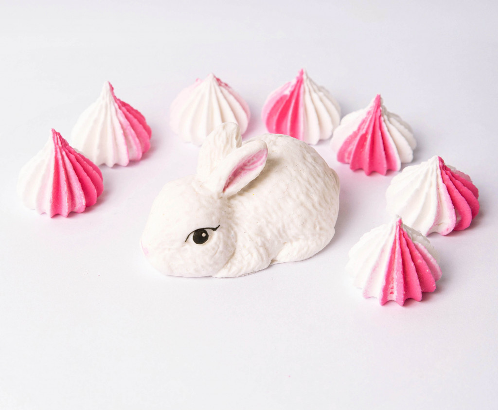 Цукрова прикраса "Кролик і безе"
