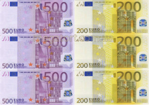 Вафельная картинка "Деньги №34"