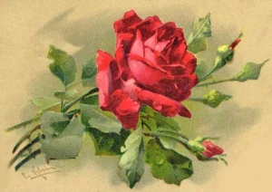 Вафельна картинка "Квіти №42"