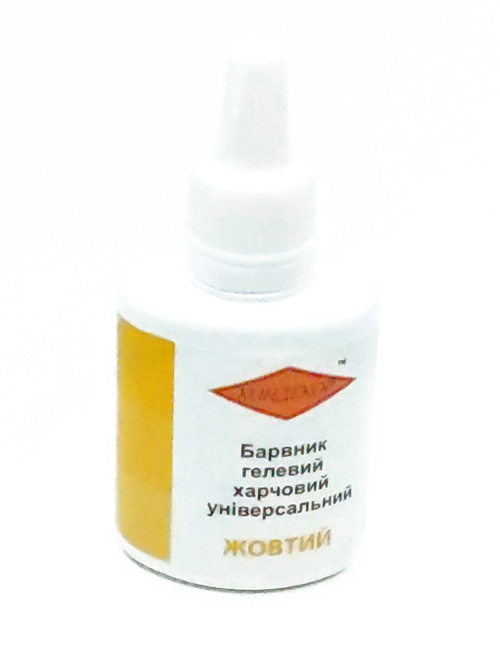 Гелевый краситель Кондекор "Желтый" 30г