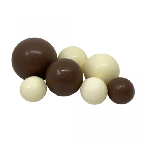 Шоколадні сфери Біло-коричневі (7шт)