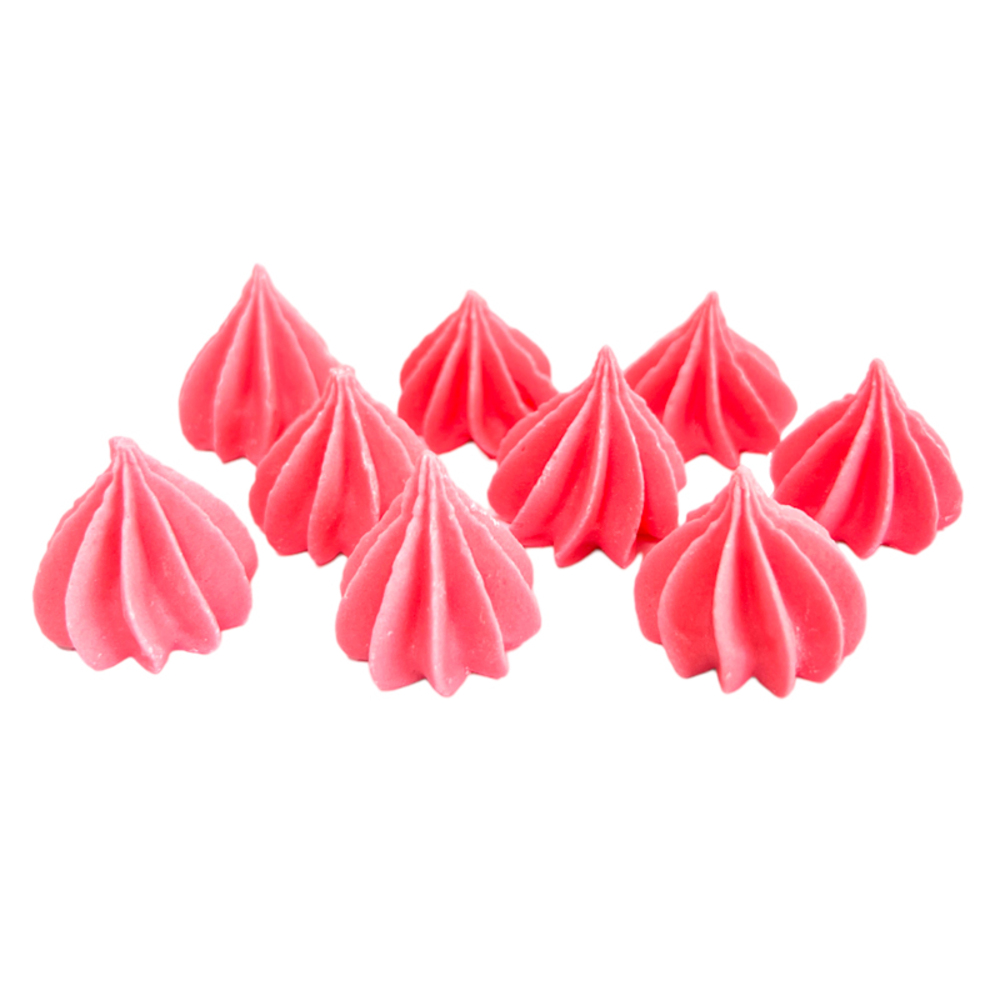 Безе мини сахарные Розовые (9шт)
