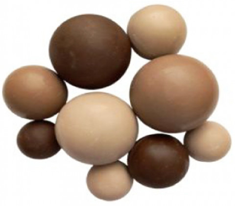 Шоколадные сферы Шоколадное трио темное (9шт)