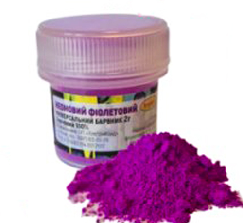 Сухой краситель Ириска Неоновый фиолетовый 2г