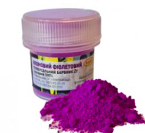Сухой краситель Ириска Неоновый фиолетовый 2г