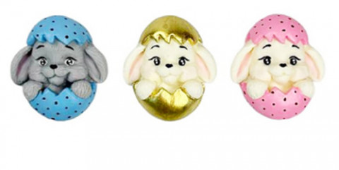 Шоколадное украшение “Пасхальные крошки”