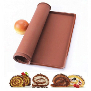 Силиконовый коврик для выпечки с бортиками 37,5см