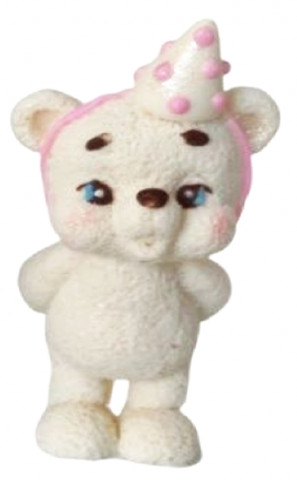 Шоколадная фигурка Медвежонок розовый колпачок