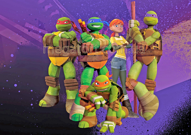 Вафельная картинка "Черепашки Ниндзя №9"