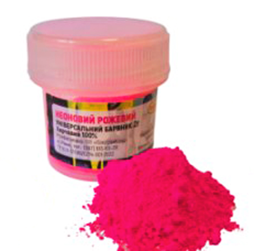 Сухой краситель Ириска Неоновый розовый 2г