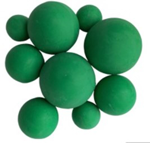 Шоколадные сферы Зеленые (9шт)