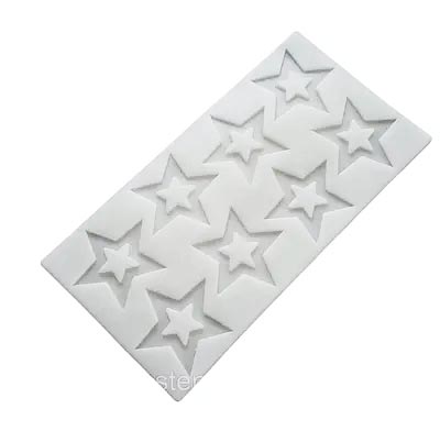 Силіконовий молд для льодяників і шоколаду "Зірочки"