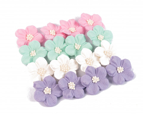 Набір цукрових прикрас Гортензія преміум