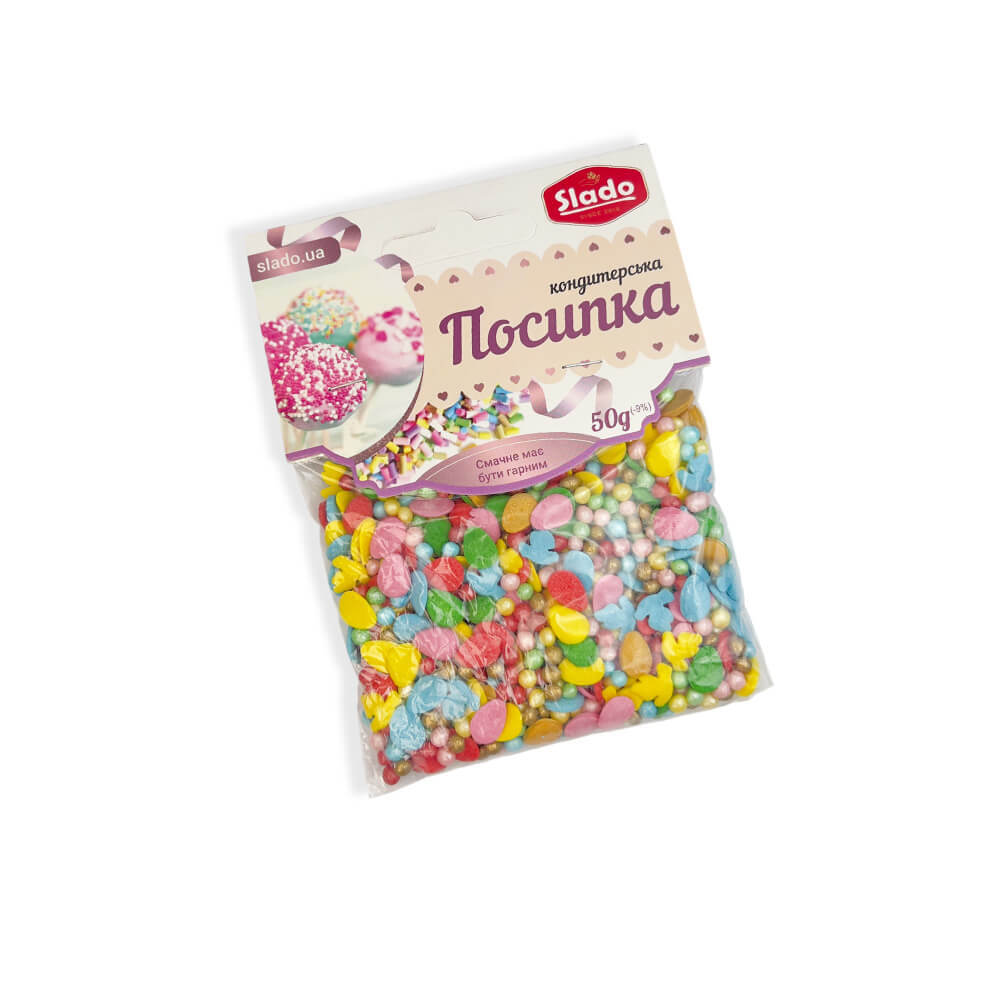 Посипка "Пасхальний кошик" 50г