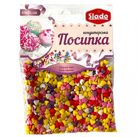 Посыпка фигурная микс “Амурчики” 50г