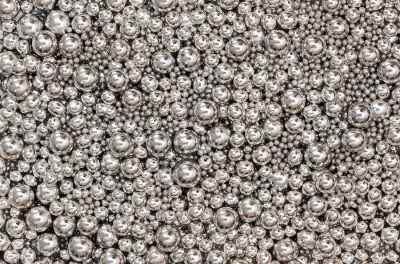 Кульки цукрові мелалік срібло мікс 50г