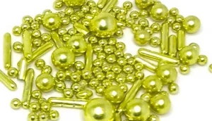 Кульки металік золото 1мм