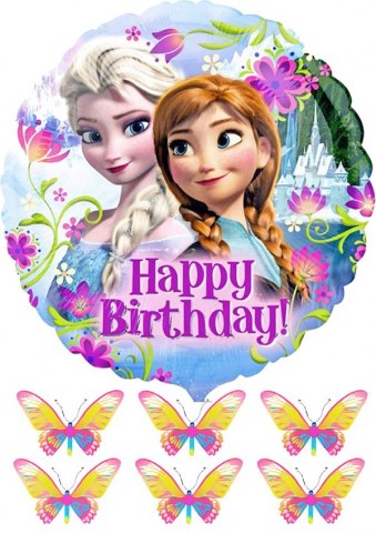 Вафельна картинка "Холодне серце №34"
